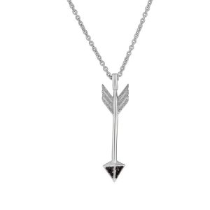 Collier diamante black freccia incantata