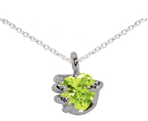 Collier peridoto je n'ai rien de plus a te donner