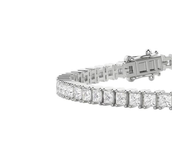 Princess 4 claw Tennis Bracelet - immagine 2